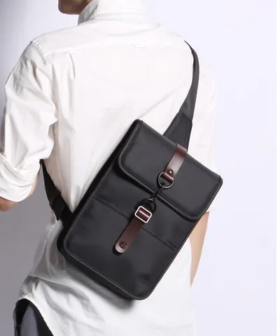 New Fan Zu chest bag men's Messenger bag men's shoulder bag diagonal shoulder bag men's backpack small casual fashion pockets sports