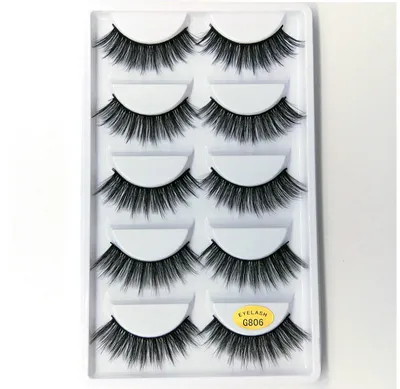 3D mink hair false eyelashes