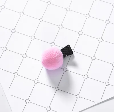 Korean candy color children's hair ball hair ring color tie hair band no seams do not hurt hair