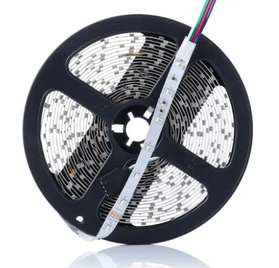 وحدة تحكم صغيرة 2835، 300 مصباح RGB، لوحة إعلانية IP65 مع 24 مفتاحًا، مجموعة مزود طاقة 12 فولت 5 أمبير (44 مفتاحًا).
