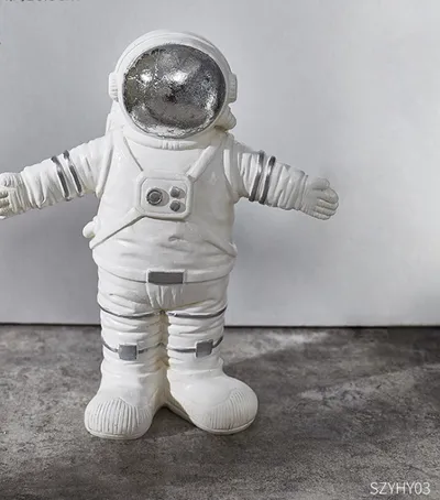 Creative Astronauts Crafts Resin Decoration Coffee Shop Music Bar Cabinet Soft Decorations