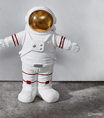 Creative Astronauts Crafts Resin Decoration Coffee Shop Music Bar Cabinet Soft Decorations
