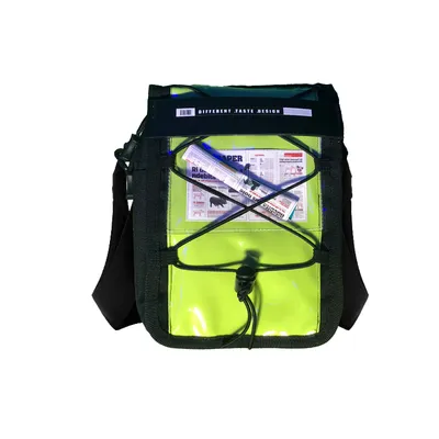 PVC stitching tool crossbody bag