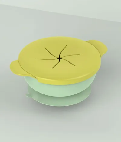 Infant child baby snacks sucker bowl
