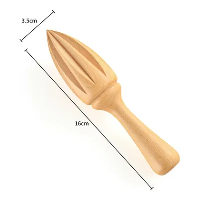 Creative Lemon Wood Squeezer