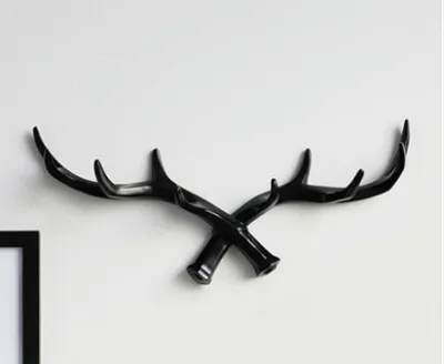 Deer Horn Nordic Wall Hook For Keys Holder Wall decorative clothes Hanger