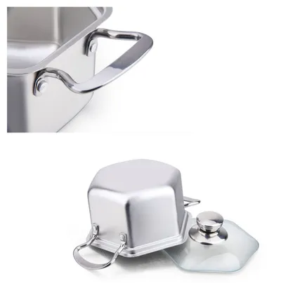 Self service small hot pot thickened 304 stainless steel mini hot pot