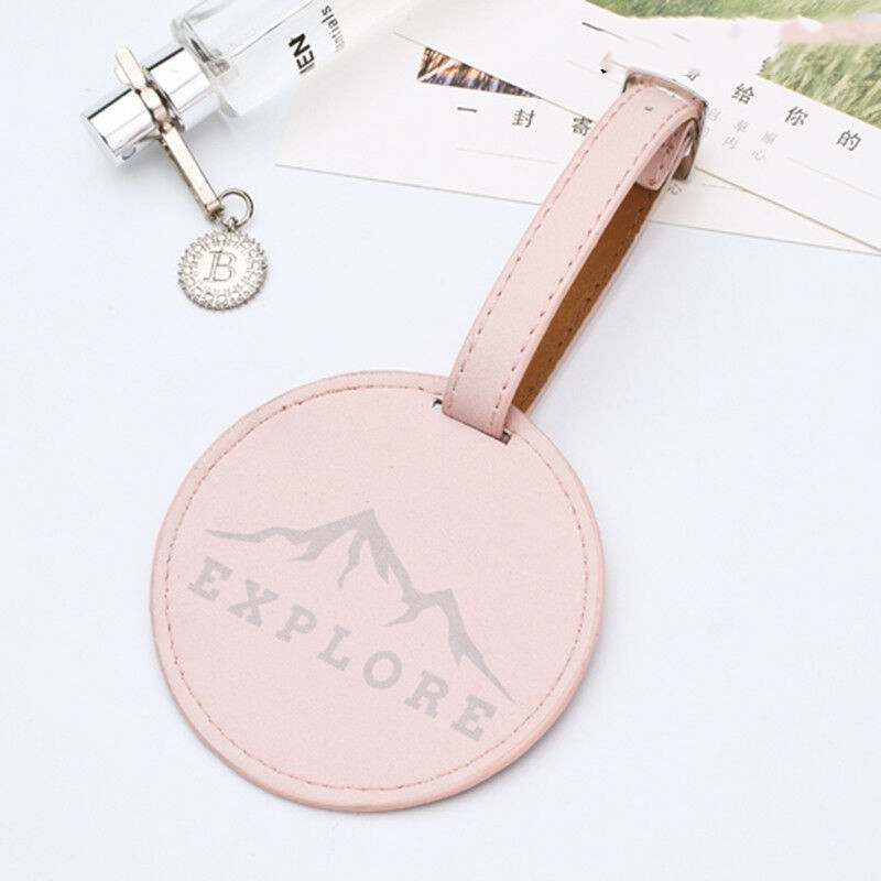 PU printed luggage tag