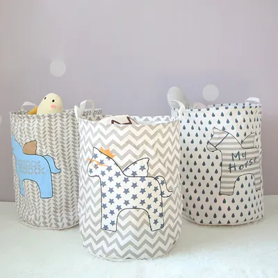 Cotton and linen storage barrel