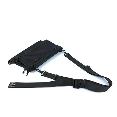 Large capacity nylon shoulder bag