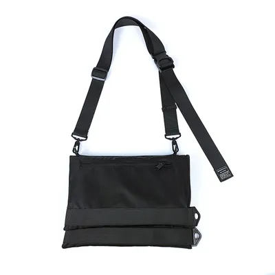 Large capacity nylon shoulder bag