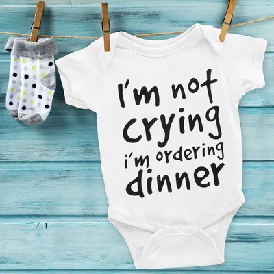 Summer male and female baby bodysuits
