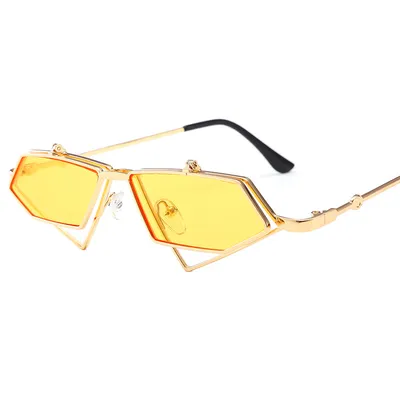 Gold frame yellow