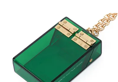 Acrylic Transparent Cigarette Case Diagonal Package