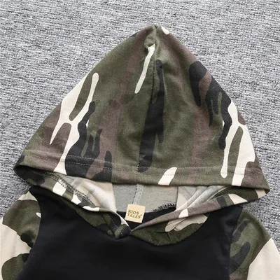 Baby Camo Hooded Suit