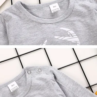 Two-piece baby trousers