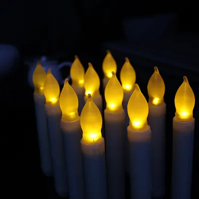 ضوء شمعة LED وامض