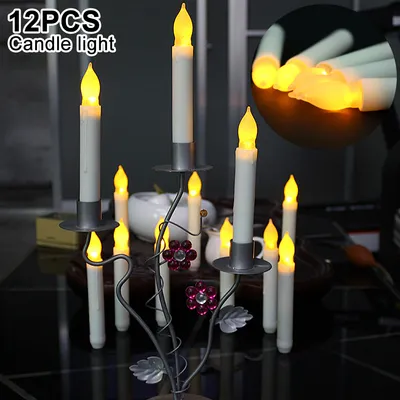 ضوء شمعة LED وامض