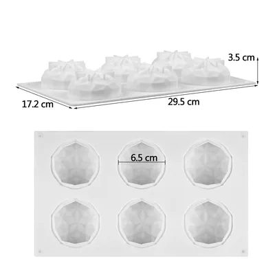 Silicone cake mould