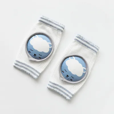 Children's Knee Pads Combed Cotton Large Mesh Breathable Baby Infant Crawling Knee Pads