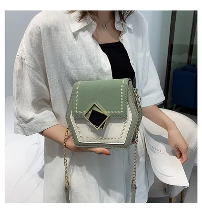 Matte leather shoulder bag