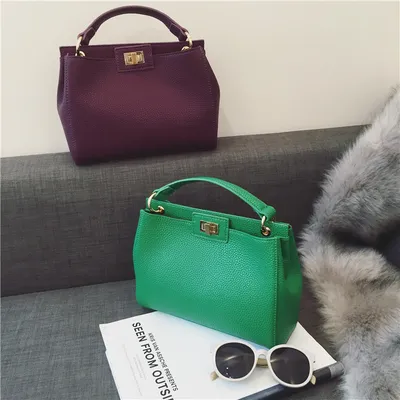 Litchi Classic Kitten Bag