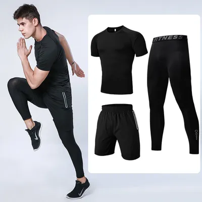 Summer three-piece casual sports suit
