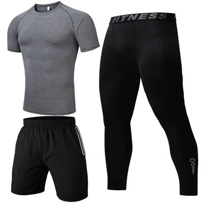 Summer three-piece casual sports suit