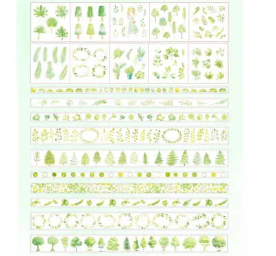 Colorful printed hand curtain