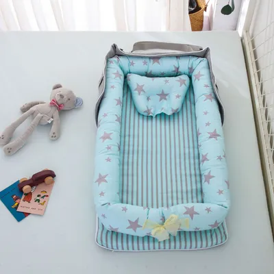 Cotton Portable Foldable Baby Bed