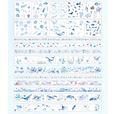 Colorful printed hand curtain