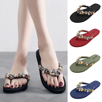 Flat-bottomed Clip-On Herringbone Rhinestone