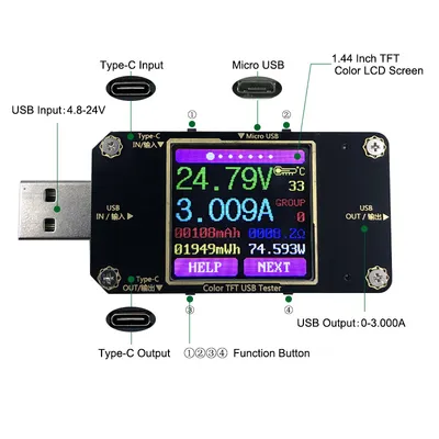 Type-c PD power detector