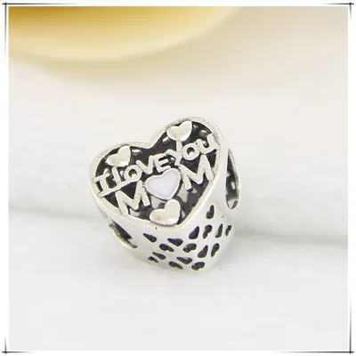Silver Epoxy Hollow Cold Spring Thinking Beads