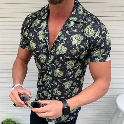 3D printed short sleeve shirt