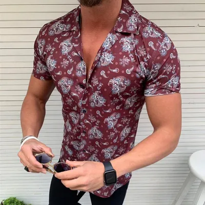 3D printed short sleeve shirt