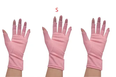 Breathable Health Care Half Finger Gloves