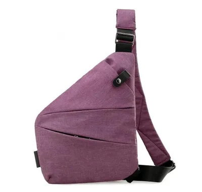 Men's Thin Inclined Shoulder Bag