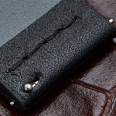 Calfskin leather strap