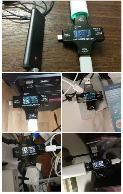 DC power meter charger