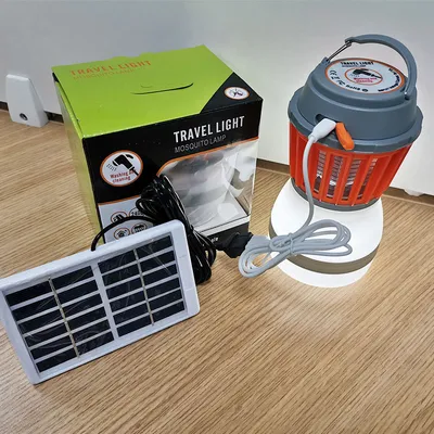 Outdoor Portable Solar LED Mosquito Killer Lamp