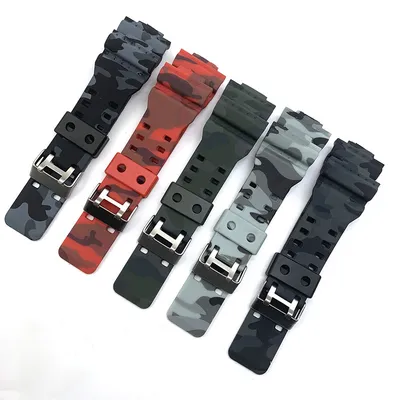 Suitable for g-shock rubber camouflage strap