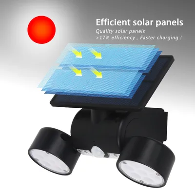 Solar lighting wall light