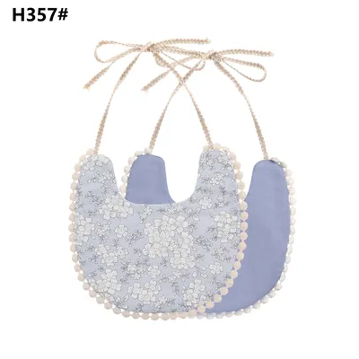 Cute floral baby saliva towel