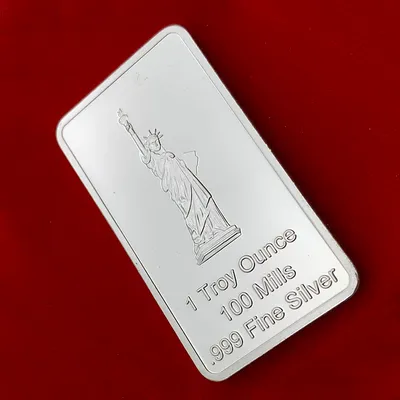 American Flying Eagle Square Silver Plated Coin Craft