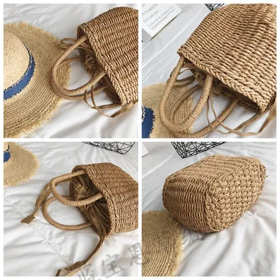Hand-woven bags