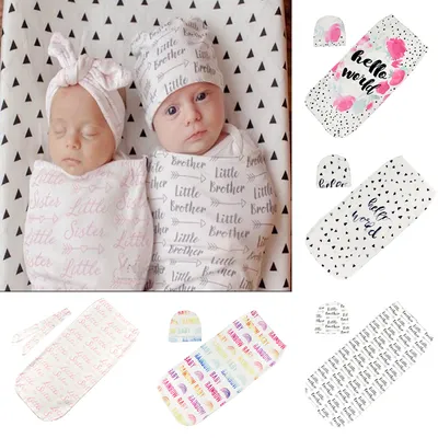 Baby sleeping bag hair cap suit