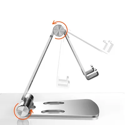 Mobile phone  lazy alloy folding bracket