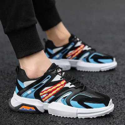 Breathable old shoes