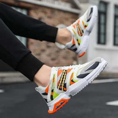 Breathable old shoes